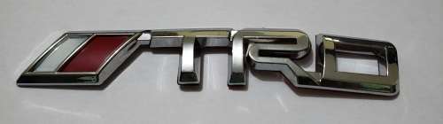 TRD Metal Chrome Grill Emblem Sport Sticker
