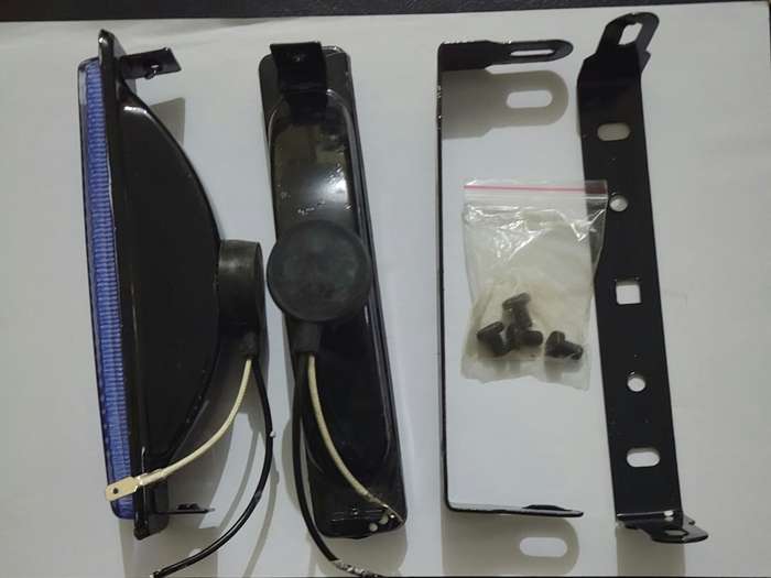 Universal Rectangle  Clear Foglight Set
