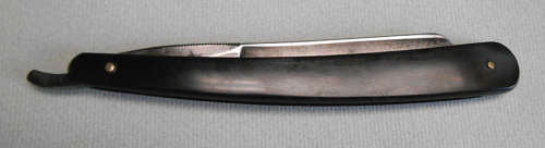 CHRIS JOHNSON & Co STRAIGHT Real Hollow CUT THROAT RAZOR SHEFFIELD