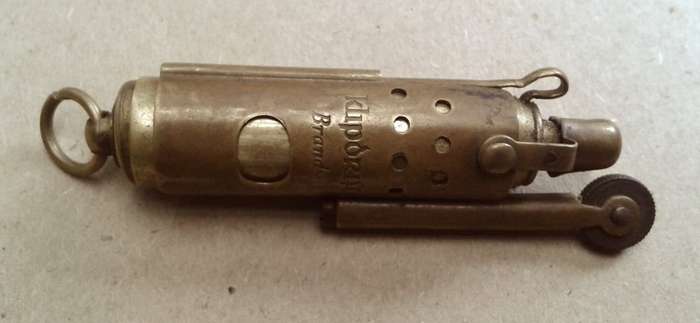 Vintage Brass Klipdrift Lighter
