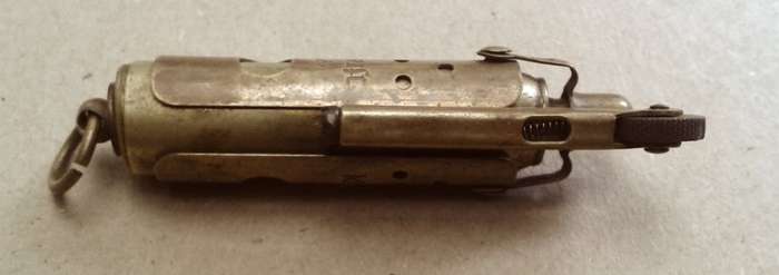 Vintage Brass Klipdrift Lighter
