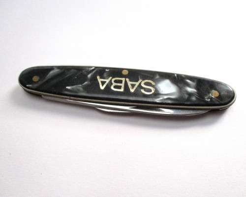 Vintage Solingen German Pocket Knife - SABA Logo