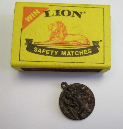 Vintage Saint Christopher Medallion