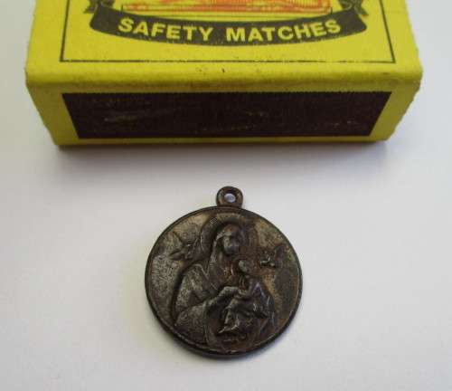 Vintage Saint Christopher Medallion
