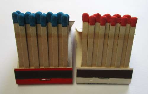 Vintage Match books -- Automobile related - Singer Voiturette 1904 & Mercer 1913