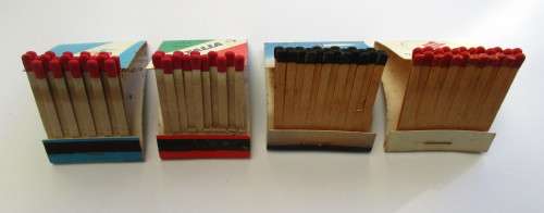 Vintage Matchbooks / matches -- Airline related - Air Cape / Alitalia / TAP