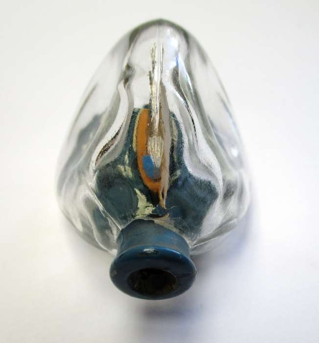 Miniature hand-made Ship in a Bottle