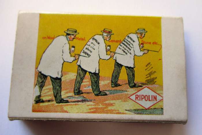 Vintage box of matches - `Remember Yesteryear` Eastmans - `Temptation` / Ripolin