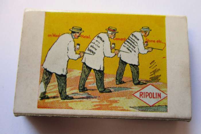 Vintage box of matches - `Remember Yesteryear` Eastmans - `Temptation` / Ripolin