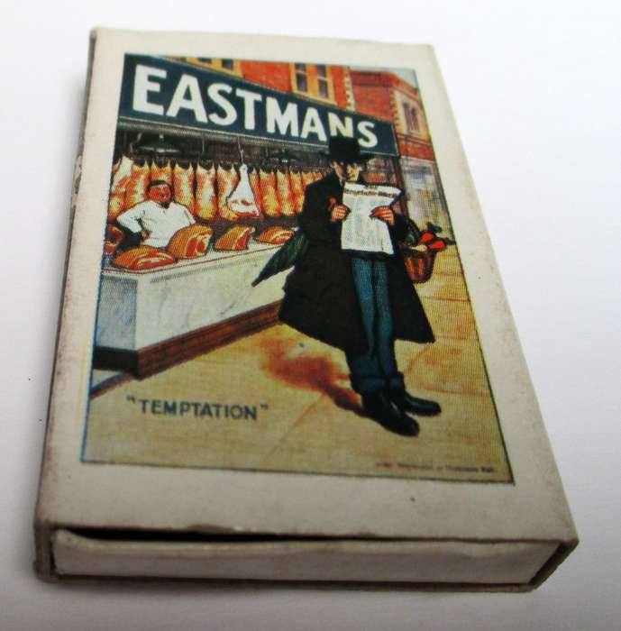 Vintage box of matches - `Remember Yesteryear` Eastmans - `Temptation` / Ripolin