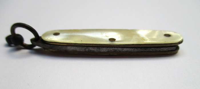 Vintage miniature Folding Knife / Pocket knife / fob knife