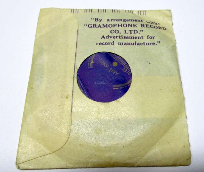 Miniature vintage non - playing record / LP - Promotional
