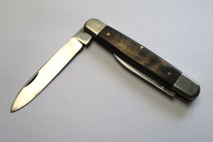 Vintage folding knife - Stainless steel, Made in France