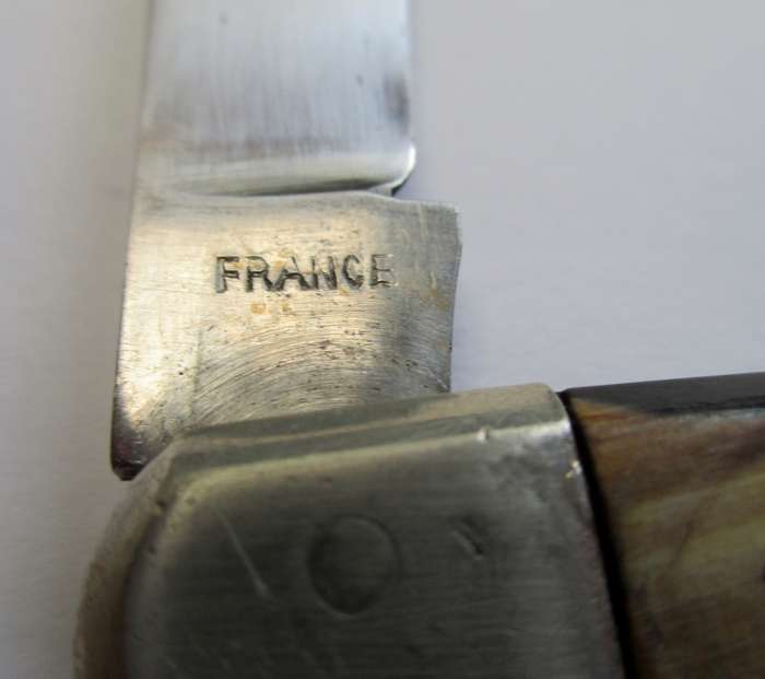 Vintage folding knife - Stainless steel, Made in France