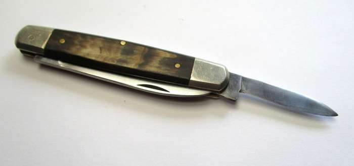 Vintage folding knife - Stainless steel, Made in France