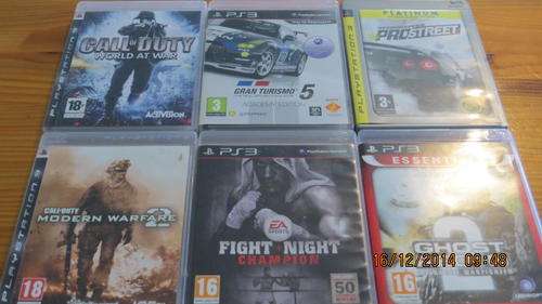 Collection of 6 PS3 Games in excellent condition complete bid per game to take the lot!!