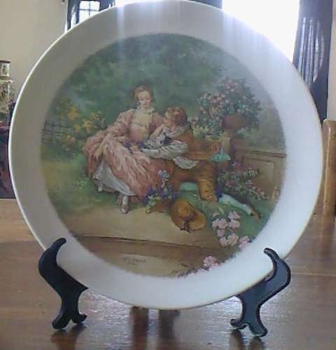 BEAUTIFUL CONSTANTIA 'FRAGONARD' DISPLAY PLATE