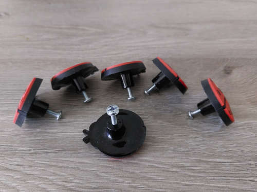 Ladybug cupboard / drawer knobs (Set with 6) - like new!