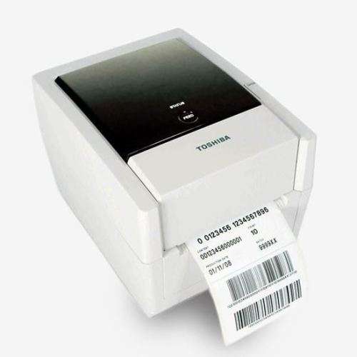 Toshiba B-EV4D-GS14-QM-R Barcode Label Printer in immaculate condition