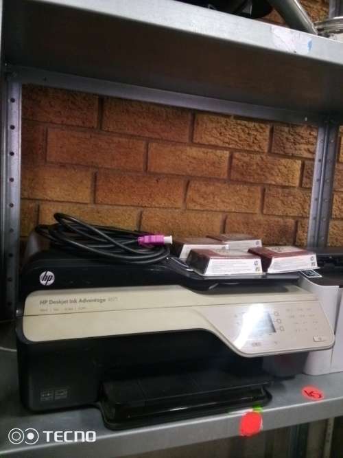 HP Deskjet Ink Advantage 4615 A4 Colour Multifunction Inkjet Printer with free set of new ink as in
