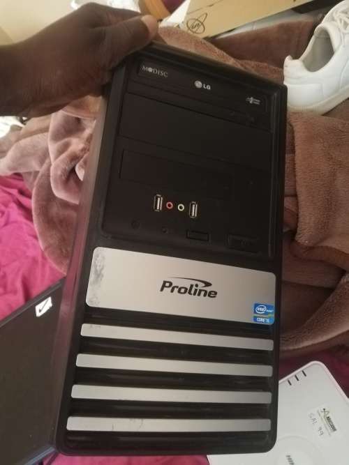 PROLINE i3-3240, 500gb, 4gb, 3.4Ghz, wifi card, windows 10 in exceptional condition VALUED @8500