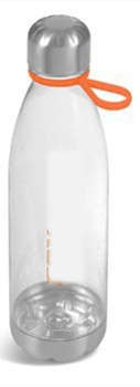 Clearview Water Bottle - 750Ml - Orange