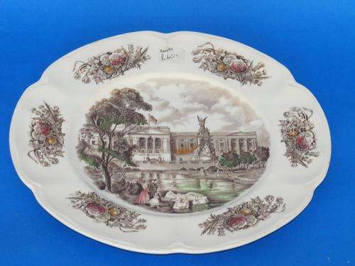JOHNSON BRO'S BUCKINGHAM PALACE PLATE