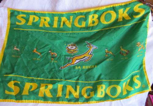 OFFICIAL  SPINGBOK'S FLAG