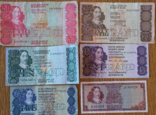 FULL SET OF NOTES-R50 to R1