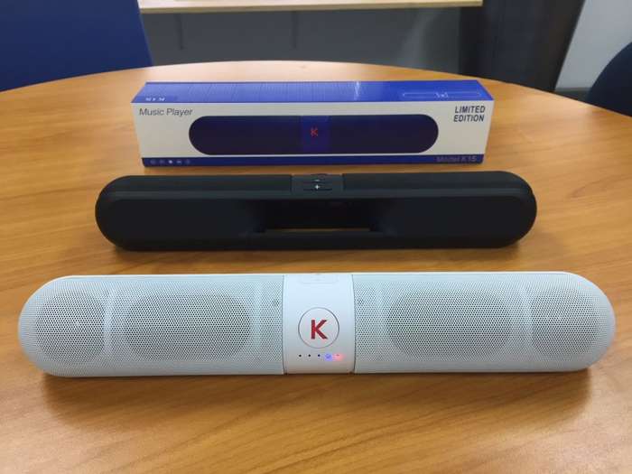 K15 LIMITED EDITION SOUND BAR, BLUETOOTH, FM RADIO,  BRAND NEW SEALED!!!