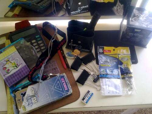 LOT OF STATIONARY ITEMS