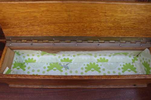 Vintage Wooden Artists Box (Solid Wood)