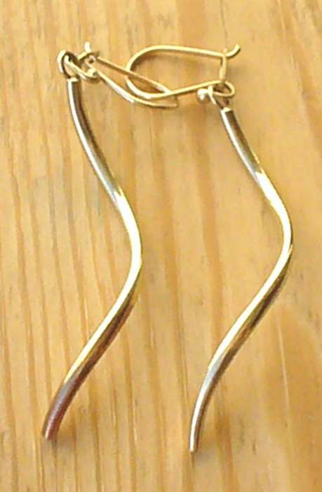 Solid Gold Earrings