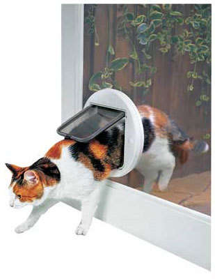 Cate Mate cat flap - fits glass doors as well