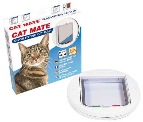 Cate Mate cat flap - fits glass doors as well