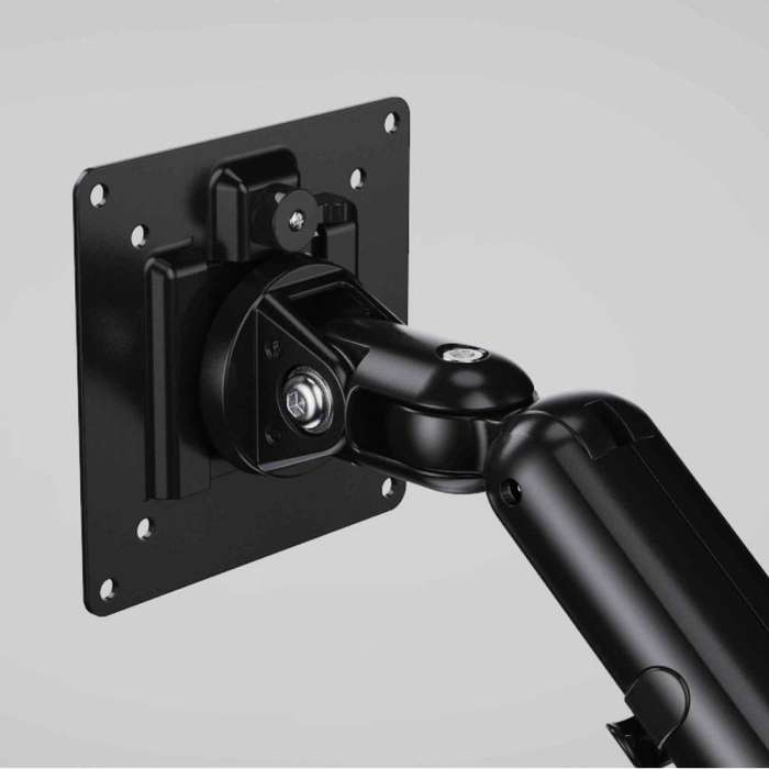 DIYF - 13 Inch - 32 Inch Single Monitor Arm Desktop Mount with RGB Light Belt