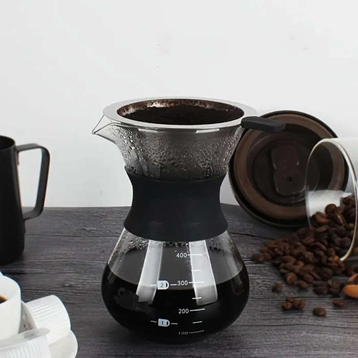 Betty`s Home & Beauty - Stainless Steel Reusable Pour-Over Coffee Filter