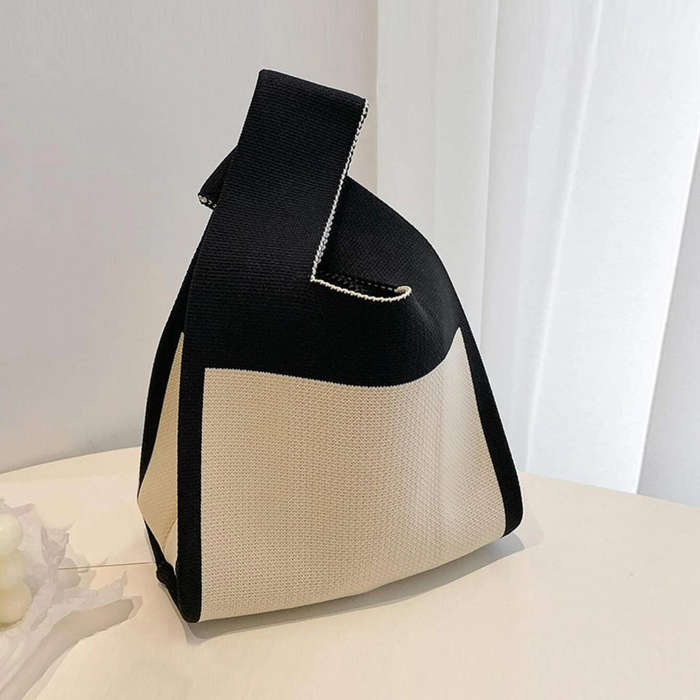 Betty`s Home & Beauty - Soft Knitted Mini Tote Bag