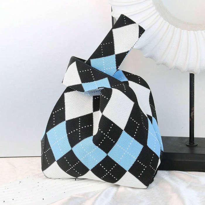 Betty`s Home & Beauty - Soft Knitted Mini Tote Bag