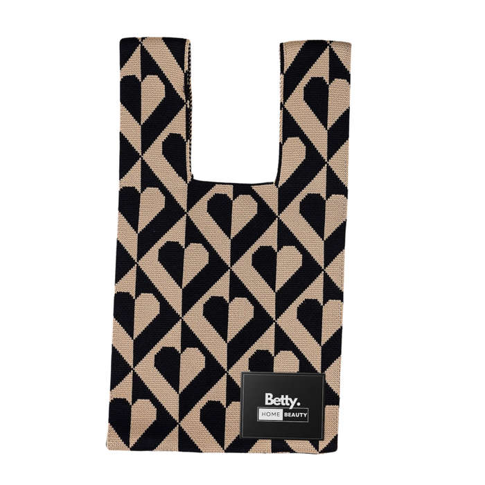 Betty`s Home & Beauty - Soft Knitted Mini Tote Bag