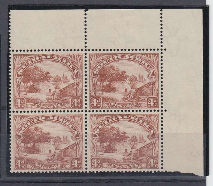 UNION-SACC 47b SUPERB UNMOUNTED MINT BLOCK OF 4-R240.00+