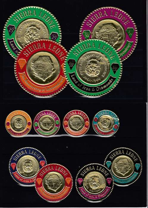 SIERRA LEONE-1966 SET VERY FINE UNMOUNTED MINT
