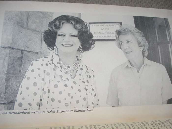 SCARCE BOOK " A PART HATE A PART LOVE " A BIOGRAPHY BY PIETER-DIRK UYS AND SIGNED BY " HER "