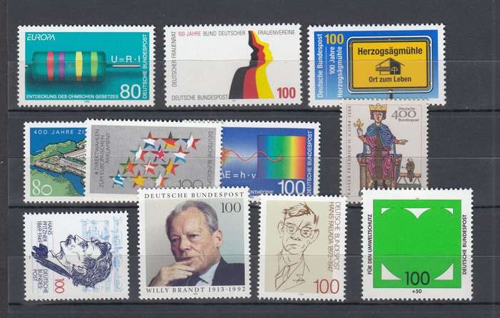WEST GERMANY-MODERN SUPERB SETS ETC   POST OFFICE FRESH  25 POUNDS