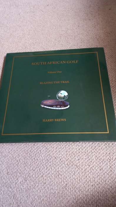 VERY LARGE BEAUTIFUL COFFEE TABLE BOOK " SOUTH AFRICAN GOLF "  !!!!! READ BELOW
