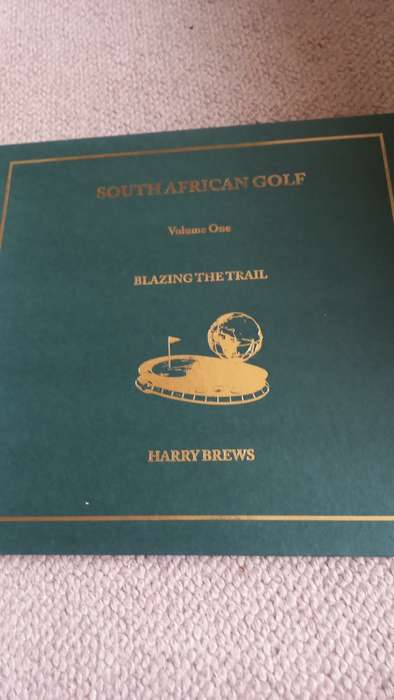 VERY LARGE BEAUTIFUL COFFEE TABLE BOOK " SOUTH AFRICAN GOLF "  !!!!! READ BELOW