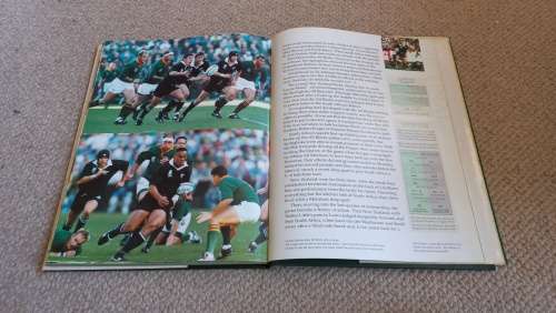 THE BOOK !!! THE STORY OF THE RUGBY WORLD CUP S.A. 1995 !!!! SIGNED COPY SEE BELOW