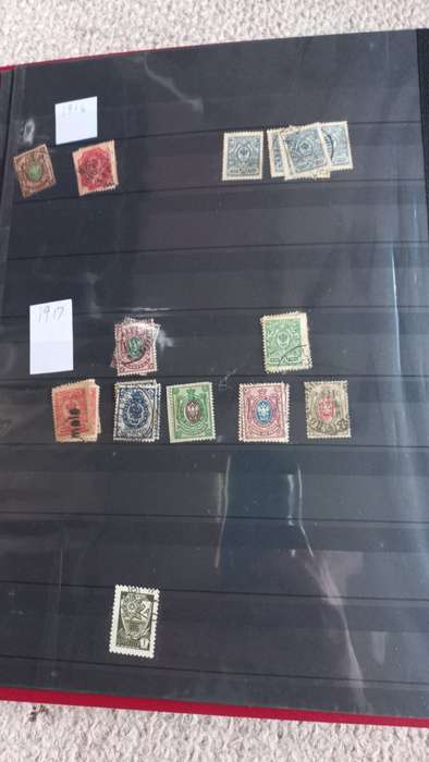 SOME SCARCE RUSSIA-1800`s TO 1930`s IN A CLEAN MASSIVE 30 DOUBLE PAGE STOCK BOOK.