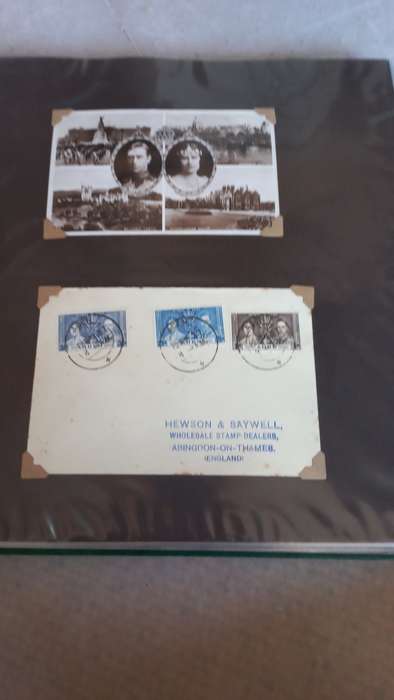 BEAUTIFUL COLLECTION OF 62  KGVI CORONATION COVERS-MOSTLY COMPLETE $$$