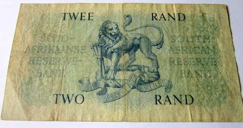 A first edition Rissik R2 banknote.